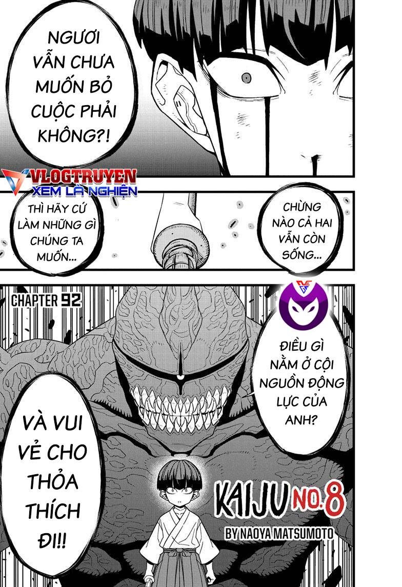 Hôm Nay – Tôi Hóa Kaiju Chapter 92 - Trang 2