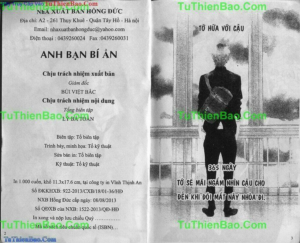 Anh Bạn Bí Ẩn Chapter 1 - Trang 2