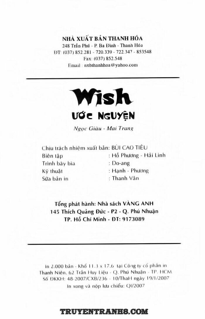 Ước Nguyện – Wish – Clamp Chapter 12 - Trang 2