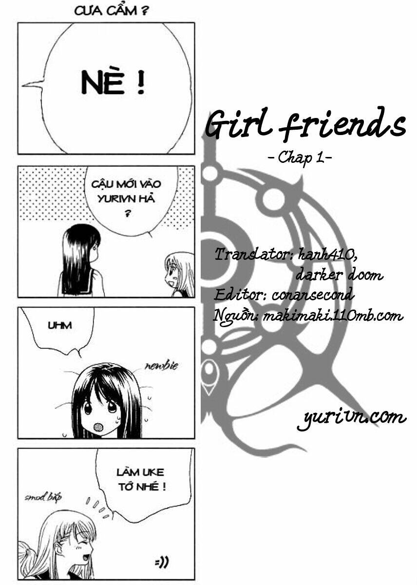 Girl Friends Chapter 1 - Trang 2