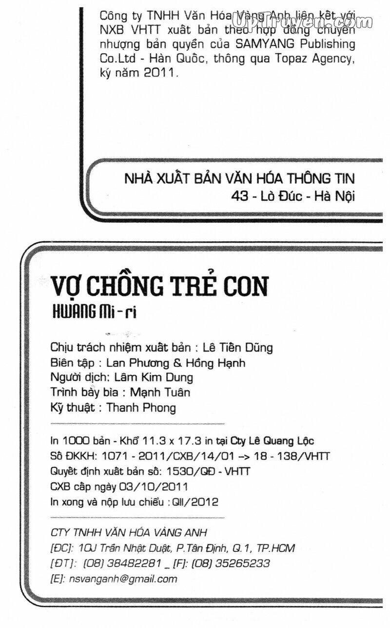 Vợ Chồng Trẻ Con Bản Đẹp Chapter 3 - Trang 2