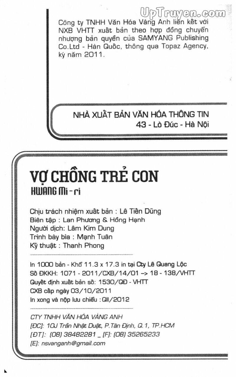 Vợ Chồng Trẻ Con Bản Đẹp Chapter 2 - Trang 2