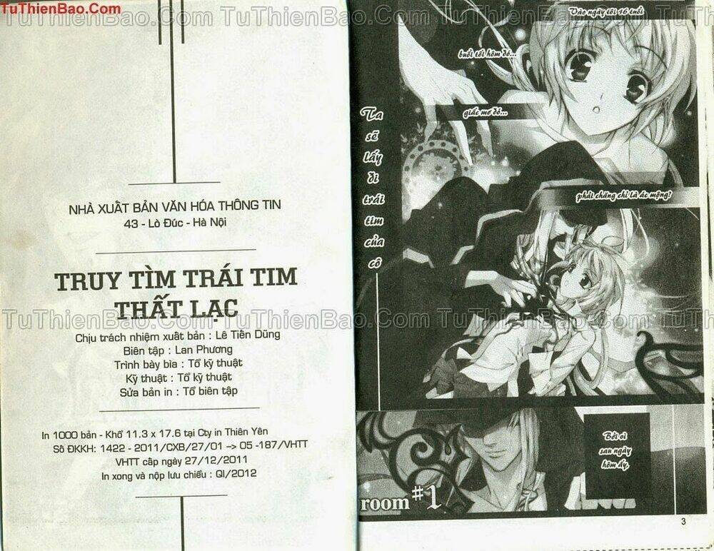 Truy Tìm Trái Tim Thất Lạc Chapter 1 - Trang 2