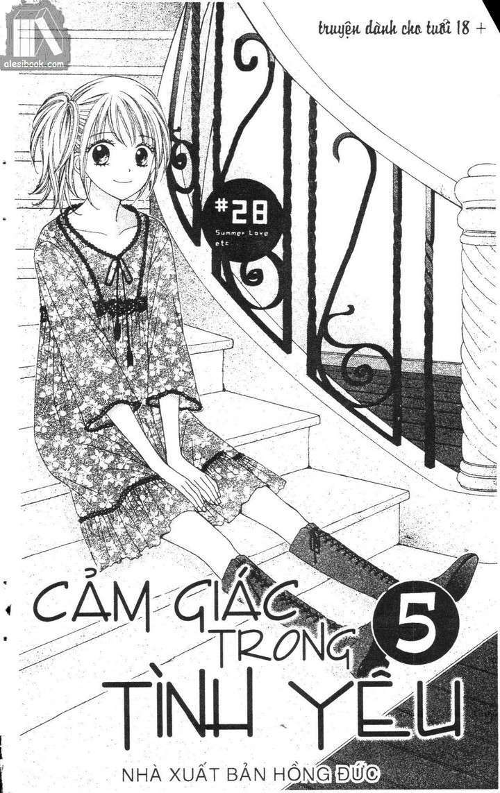 Cảm Giác Trong Tình Yêu Chapter 5 - Trang 2