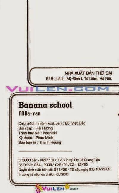 Banana School Chapter 8 - Trang 2