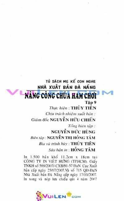 Nàng Công Chúa Ham Chơi Chapter 9 - Trang 2