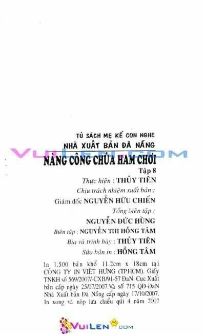 Nàng Công Chúa Ham Chơi Chapter 8 - Trang 2