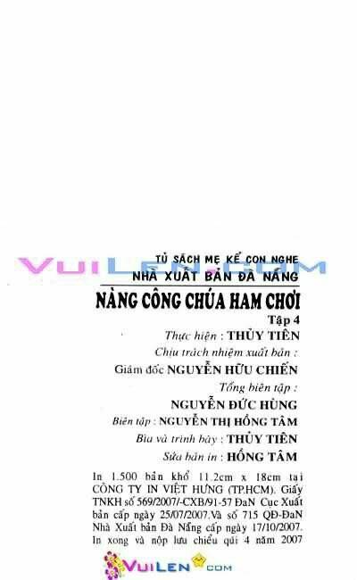 Nàng Công Chúa Ham Chơi Chapter 4 - Trang 2