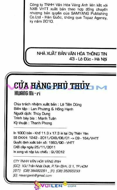 Cửa Hàng Phù Thủy Chapter 6 - Trang 2