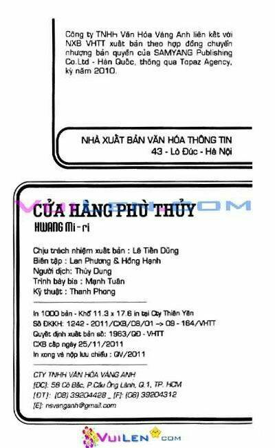 Cửa Hàng Phù Thủy Chapter 4 - Trang 2