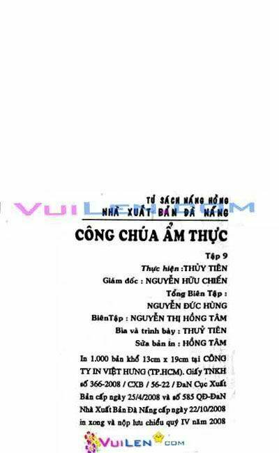 Công Chúa Ẩm Thực Chapter 9 - Trang 2