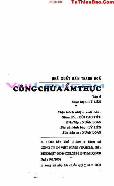 Công Chúa Ẩm Thực Chapter 6 - Trang 2