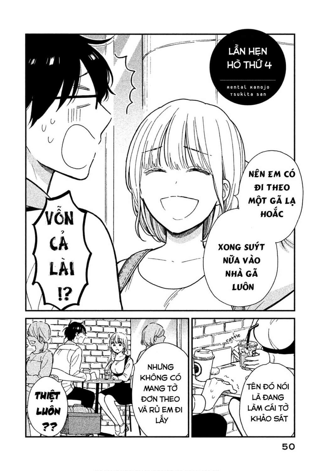 Bạn Gái Thuê Tsukita-San Chapter 4 - Trang 2