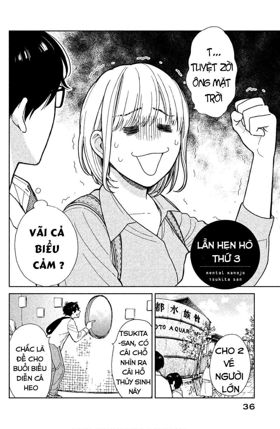 Bạn Gái Thuê Tsukita-San Chapter 3 - Trang 2