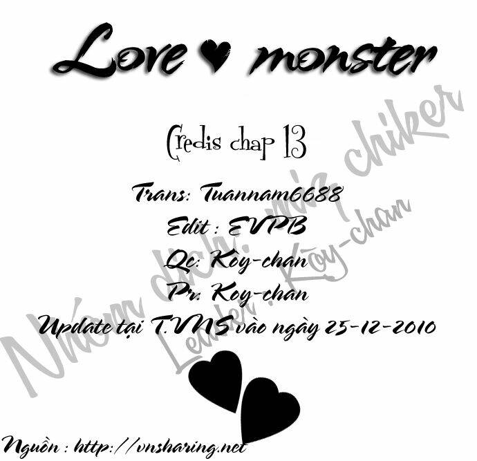 Love Monster Chapter 13 - Trang 2