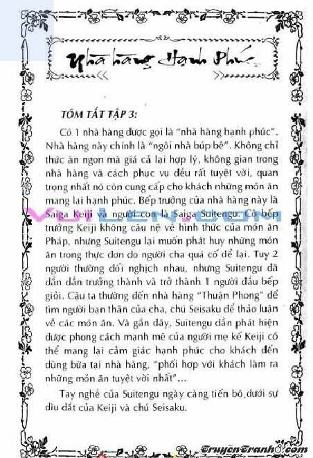 Nhà Hàng Hạnh Phúc Chapter 4 - Trang 2