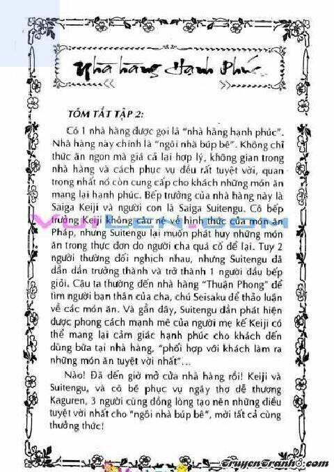 Nhà Hàng Hạnh Phúc Chapter 3 - Trang 2