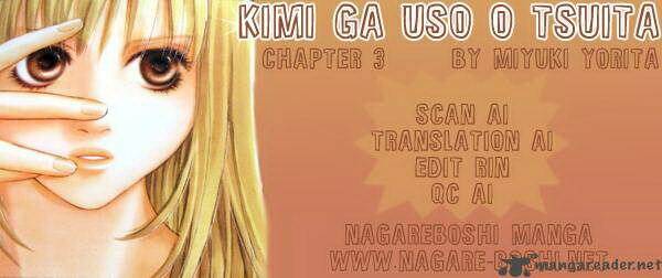 Kimi Ga Uso O Tsuita (You Told A Lie) Chapter 3 - Trang 2