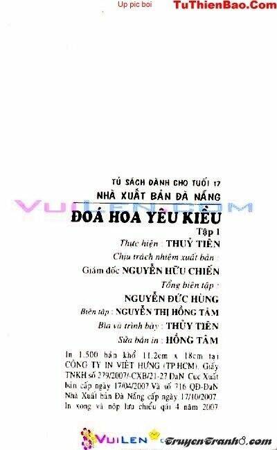 Đóa Hoa Yêu Kiều Chapter 1 - Trang 2