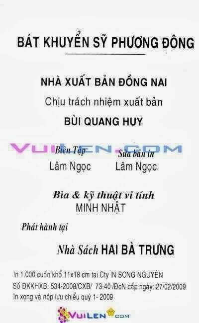 Bát Khuyển Sỹ Phương Đông Chapter 9 - Trang 2