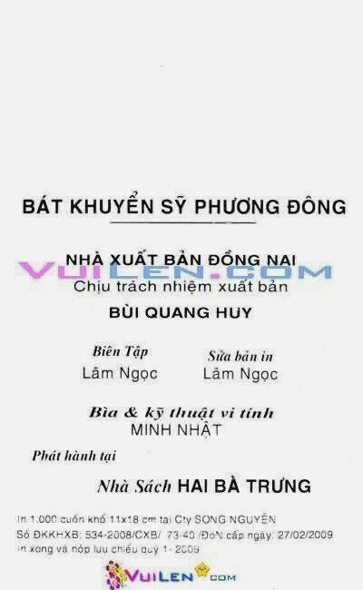 Bát Khuyển Sỹ Phương Đông Chapter 6 - Trang 2