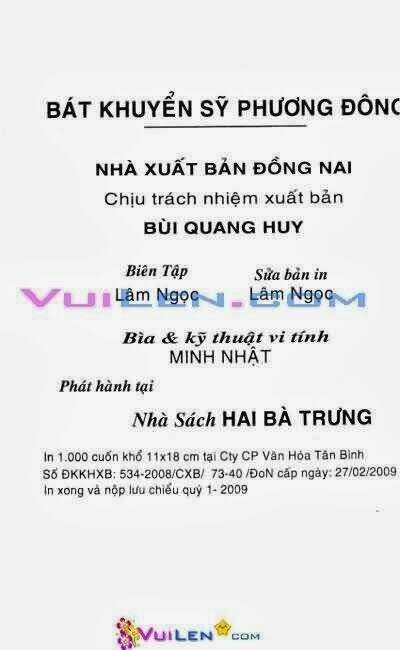 Bát Khuyển Sỹ Phương Đông Chapter 3 - Trang 2