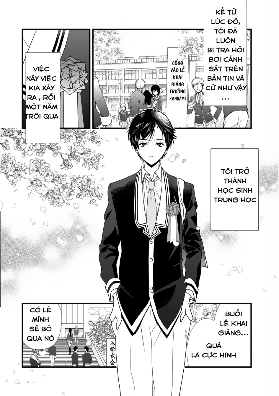 Class Ga Isekai Shoukan Sareta Naka Ore Dake Nokotta N Desu Ga Chapter 1 - Trang 2