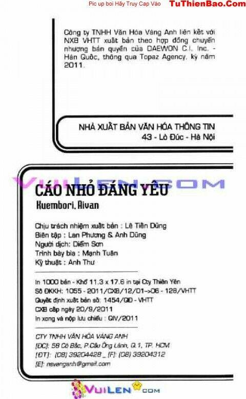 Cáo Nhỏ Đáng Yêu Chapter 4 - Trang 2