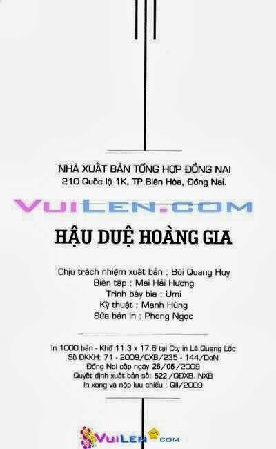 Hậu Duệ Hoàng Gia Chapter 4 - Trang 2