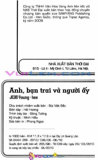 Anh,Bạn Trai Và Người Ấy Chapter 7 - Trang 2