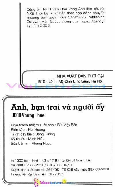 Anh,Bạn Trai Và Người Ấy Chapter 5 - Trang 2