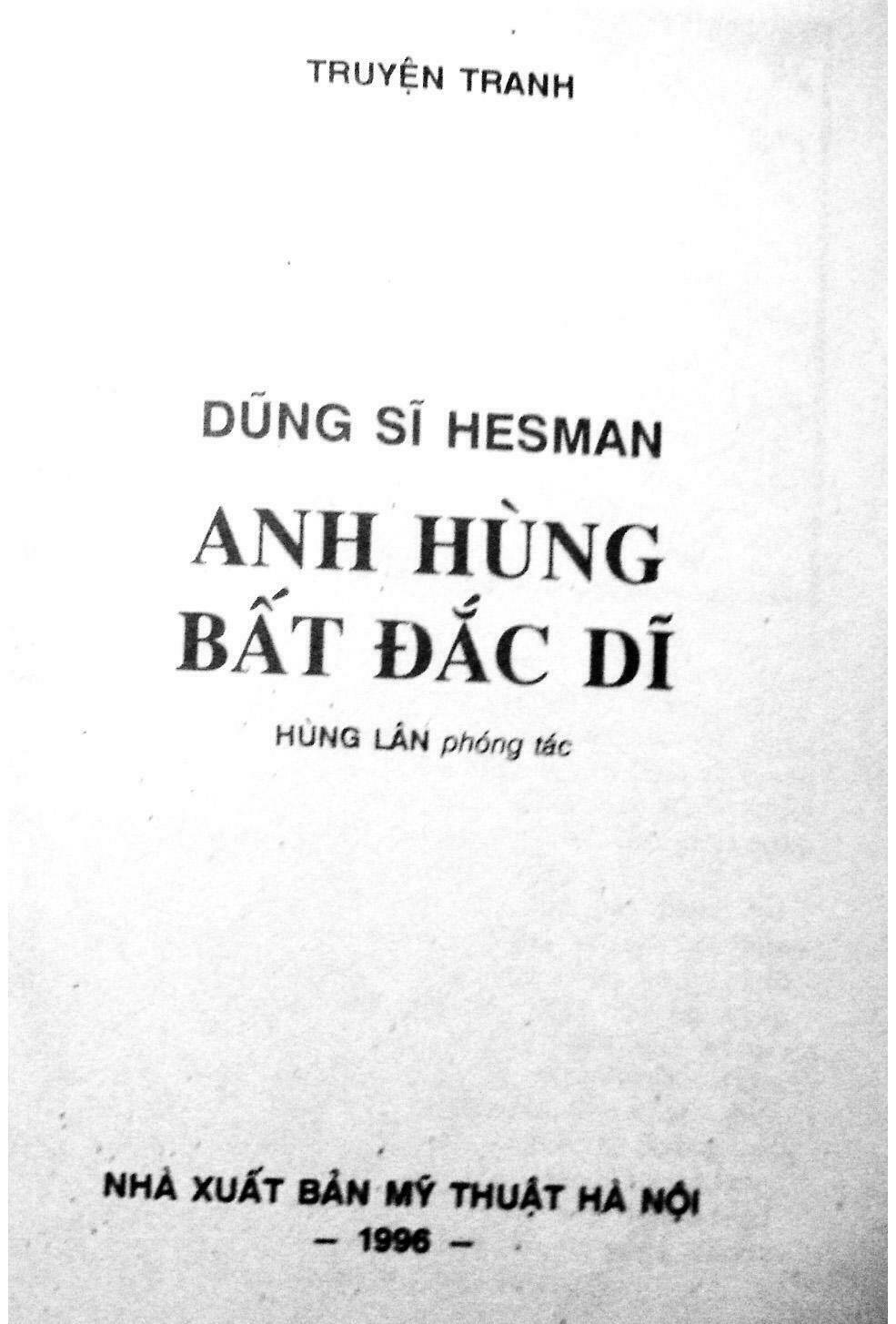 Dũng Sĩ Hesman Chapter 126 - Trang 2