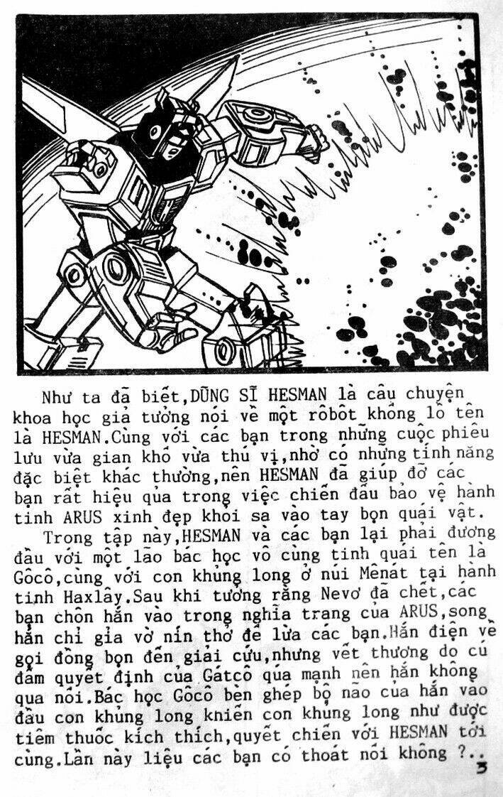 Dũng Sĩ Hesman Chapter 121 - Trang 2