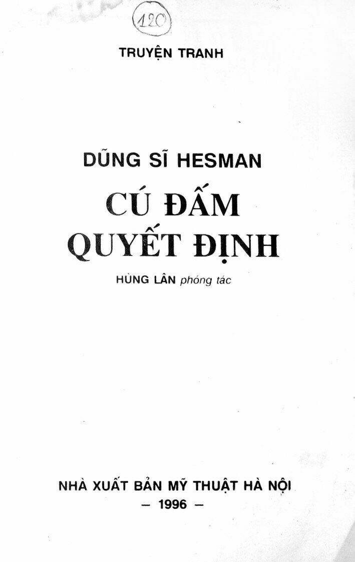 Dũng Sĩ Hesman Chapter 120 - Trang 2