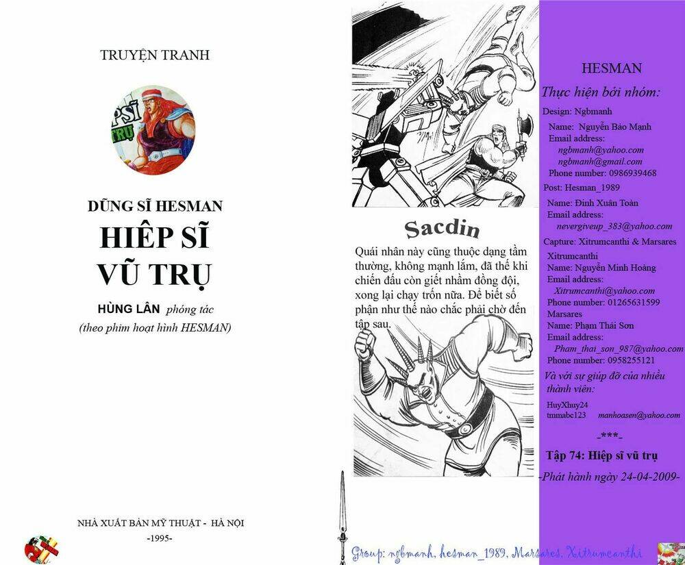 Dũng Sĩ Hesman Chapter 75 - Trang 2