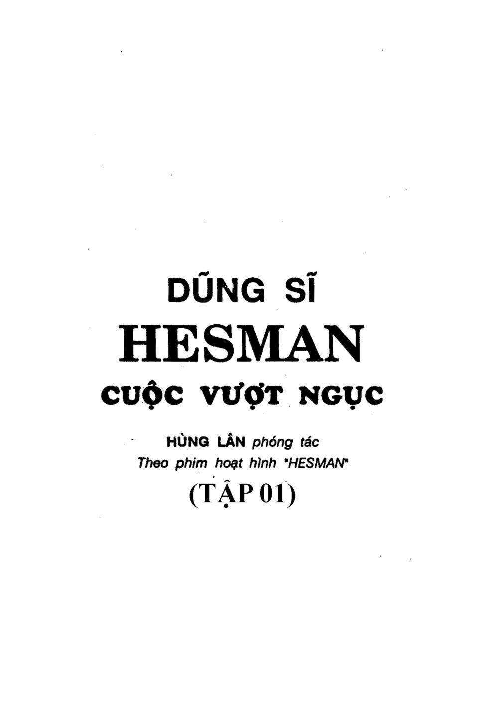 Dũng Sĩ Hesman Chapter 1 - Trang 2