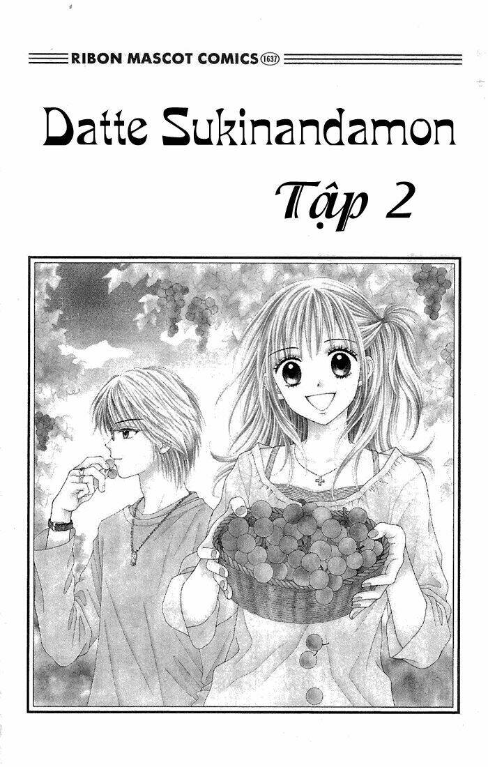 Datte Suki Nan Damon Chapter 6 - Trang 2