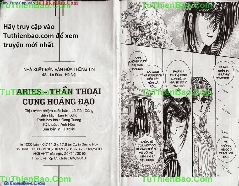 Aries Thần Thoại Cung Hoàng Đạo Chapter 2 - Trang 2