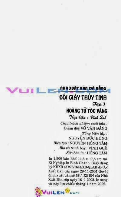 Đôi Giày Thủy Tinh Chapter 3 - Trang 2