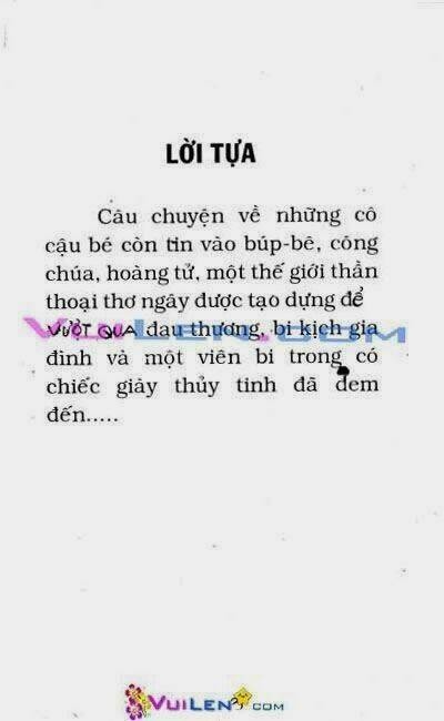 Đôi Giày Thủy Tinh Chapter 1 - Trang 2