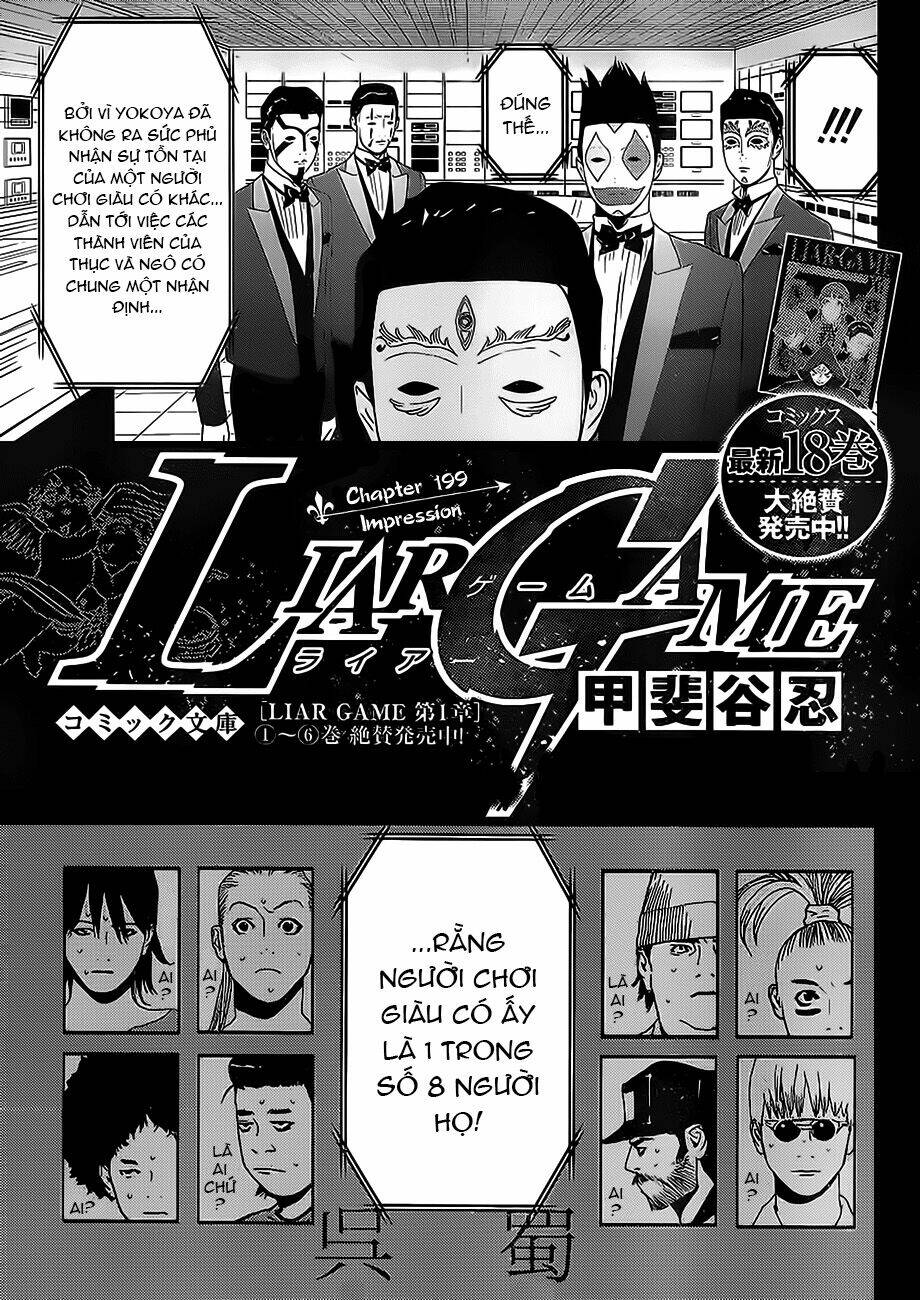 Liar Game Chapter 199 - Trang 2