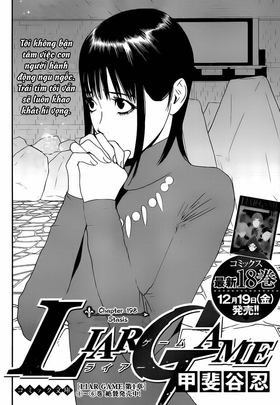 Liar Game Chapter 198 - Trang 2