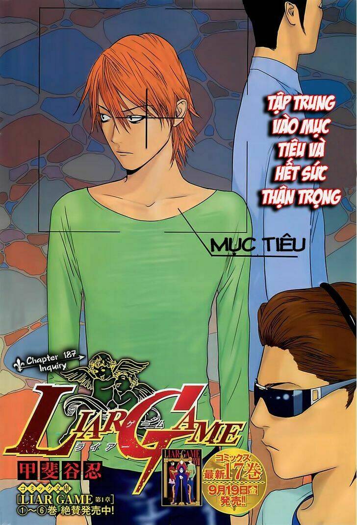 Liar Game Chapter 187 - Trang 2