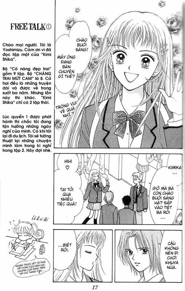 Kimi Shika Iranai Chapter 1 - Trang 2