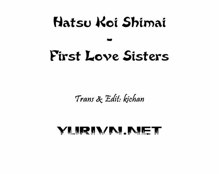 Hatsukoi Shimai ~ First Love Sisters Chapter 10 - Trang 2