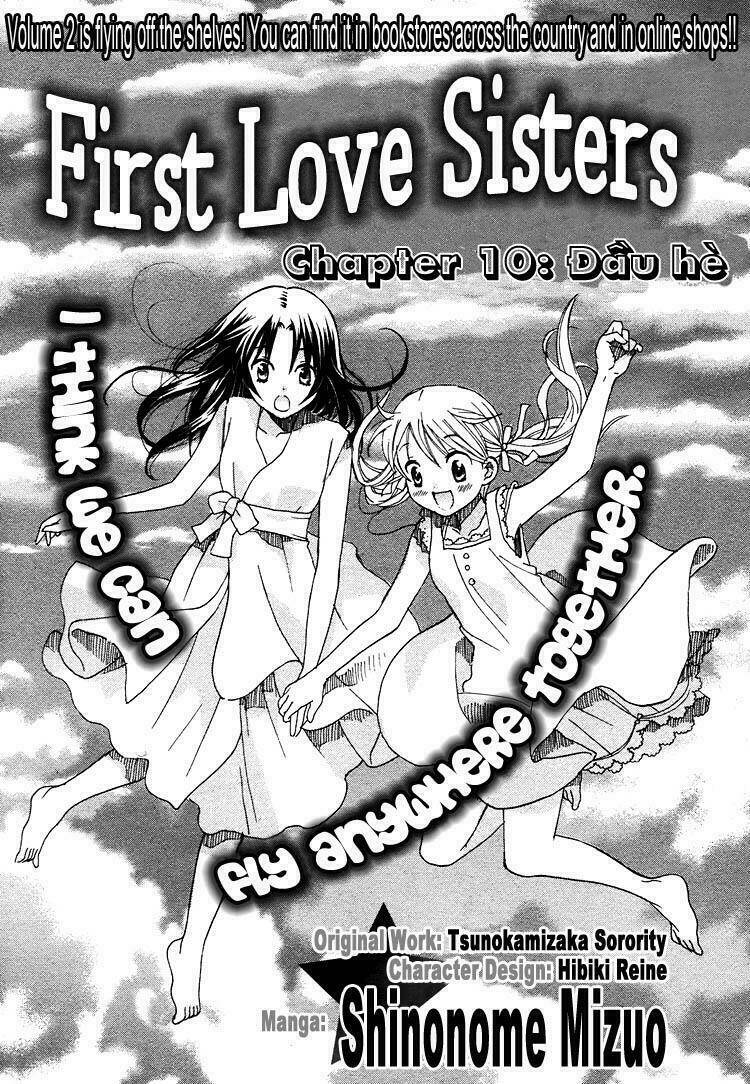 Hatsukoi Shimai ~ First Love Sisters Chapter 10 - Trang 2