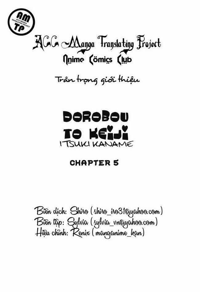 Dorobou To Keiji Chapter 5 - Trang 2