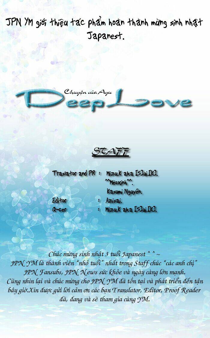 Deep Love – Ayu No Monogatari Chapter 6 - Trang 2