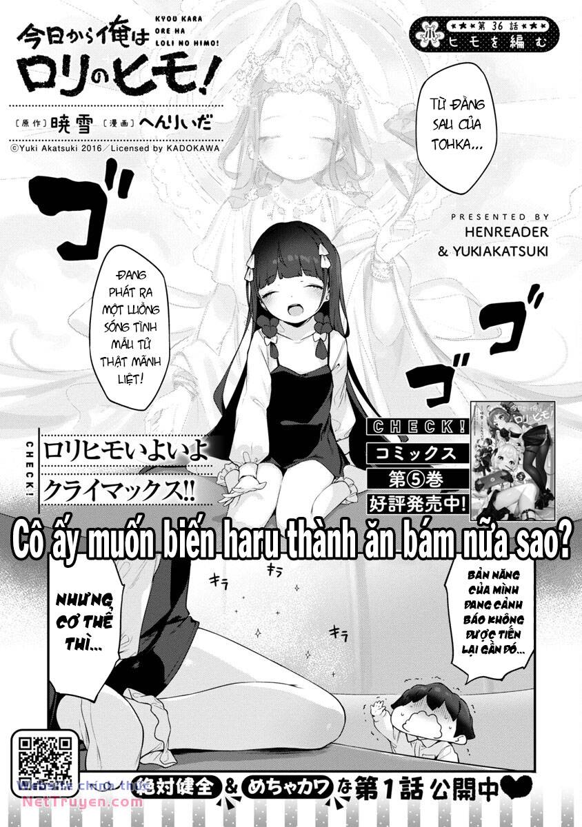 Kyou Kara Ore Wa Loli No Himo! Chapter 36 - Trang 2