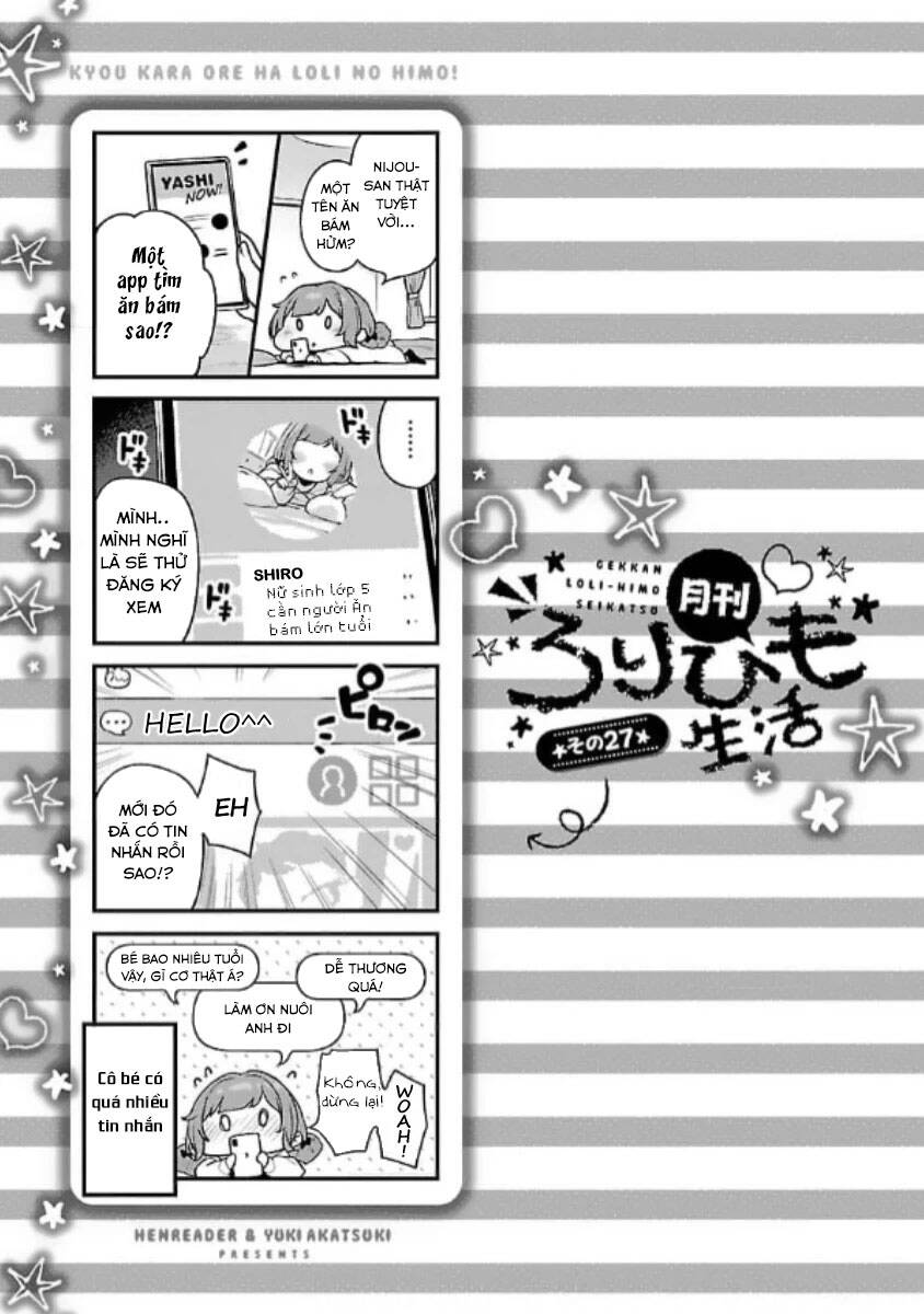 Kyou Kara Ore Wa Loli No Himo! Chapter 26 - Trang 2